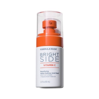 Formula 10.0.6 Bright Side Vitamin C Resurfacing AHA Mask - 2 fl oz