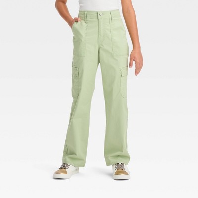 Girls' Twill Cargo Pants - art class™
