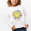 The Juniper Shop SmileyWorld Time For School Toddler Sweatshirt - 3 of 4
