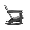 WestinTrends  Outdoor Patio Porch Rocking Adirondack Chair - 4 of 4