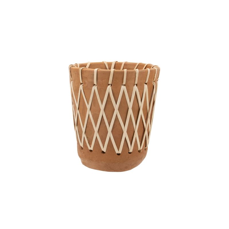 Rattan Woven Planter - Foreside Home and Garden, 1 of 6