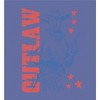 Outlaw Cowboy Adult Crew Neck Short Sleeve Tee - 2 of 3