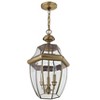 Livex Lighting Monterey 3 - Light Pendant in  Antique Brass - 2 of 4
