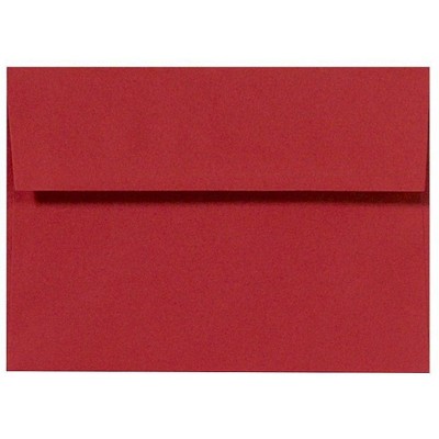 LUX A4 Invitation Envelopes 4 1/4 x 6 1/4 250/Box Ruby Red LUX-4872-18-250