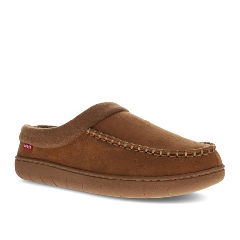 Levi's Mens Victor Microsuede Clog House Shoe Slippers, Tan, Size Xxl :  Target