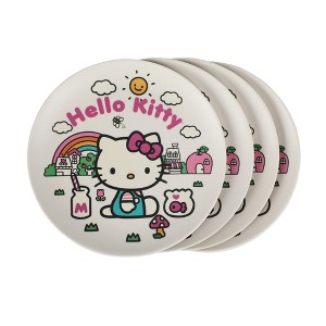 Hello Kitty 8 Bamboo Plates (Set of 4) - 1 of 3