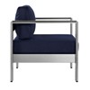 Modway Shore Outdoor Patio Aluminum Armchair - 3 of 4