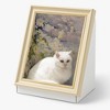 Kumasinova Cat Living in Famous Painting,Pet Scratcher Oil Painting Cat House,Vintage Art Picture Frame Cardboard House - 2 of 2