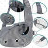 PetAmi Dog Sling Carrier, Puppy Purse Traveling Carrying Bag to Wear, Cat Adjustable Crossbody Travel Pet Pouch - 3 of 4