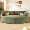 Whisen 102.3" Oversized Double Chaise Lounge Sofa & Sofa Bed, Sofa Couch with Deep Seat - 2 of 4