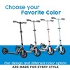 Lascoota Kick Scooter for Adults & Teens. Lightweight Foldable Adult Scooter Large Sturdy Wheels - (Dark) The Metro - 4 of 4