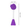 Unique Bargains Soft Double-headed Facial Mask Brush 2 Pcs - 4 of 4