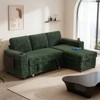 Vipbear Sleeper Sofa Bed,Convertible Sectional Sofa Couches for Living Room,Pull Out Couch Bed with Reversible Storage Chaise| Large Arm Storage - 4 of 4