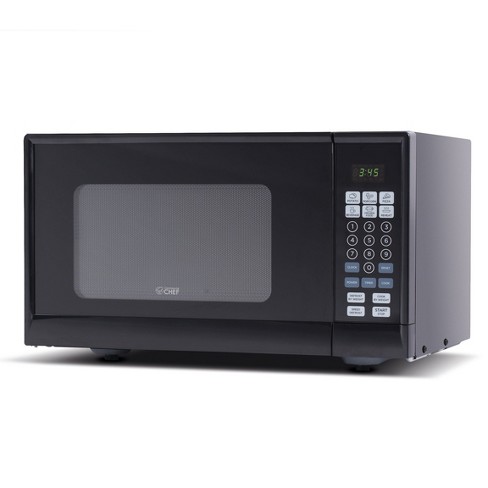 Black + Decker - 0.9 Cu. ft. Professional Countertop 900W Stainless Steel Microwave Oven