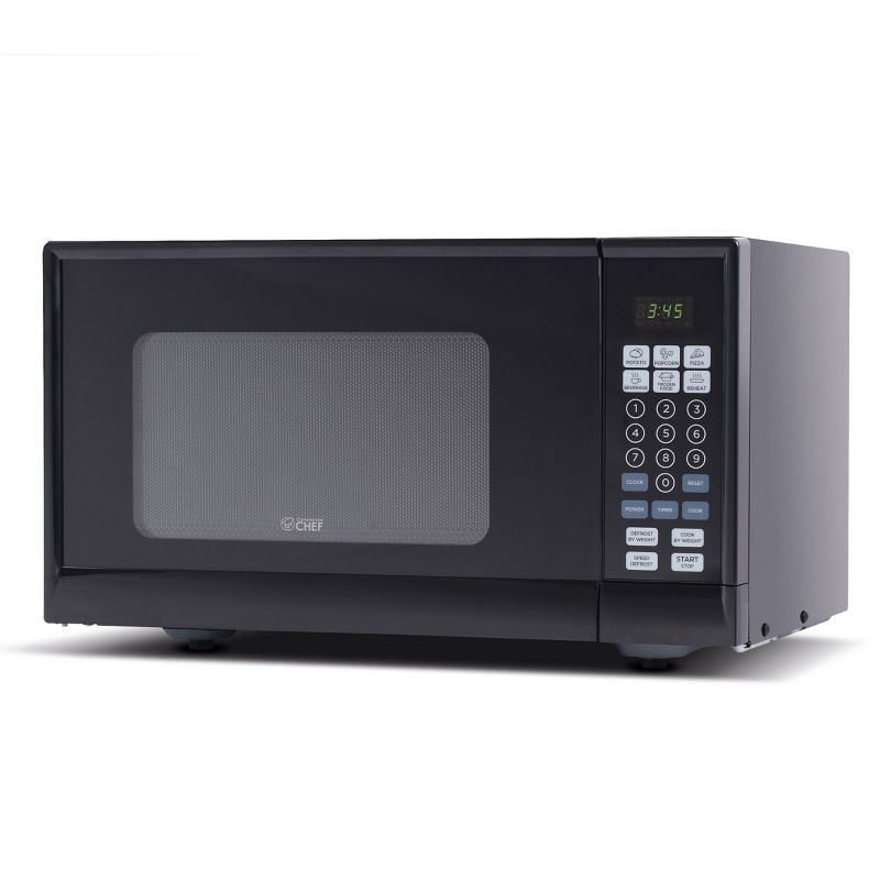 COMMERCIAL CHEF Countertop Microwave Oven 0.9 Cu. Ft. 900W, 1 of 7