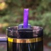 CharCharms 4pk 40oz Water Bottle Straws Wicked Elphaba - 4 of 4