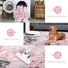 Machine Washable Non-Slip Rubberback Runner Modern Abstract Geometric Print Carpet Traditional Area Rug for Hallway,Bedroom,Living Room - 4 of 4