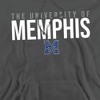 University of Memphis Official Stacked Adult Pull-Over Hoodie - 2 of 4