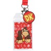 Nintendo Super Mario Donkey Kong Lanyard ID Badge Holder Lanyard w/ Rubber Charm - 2 of 4