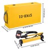 Yescom 10 Ton Hydraulic Knockout Punch Set 1/2" to 2" 6-Die Conduit Hole Puncher for Metal - Yellow - 2 of 4