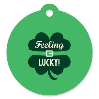 Big Dot of Happiness St. Patrick's Day - Saint Paddy's Day Party Favor Gift Tags (Set of 20)