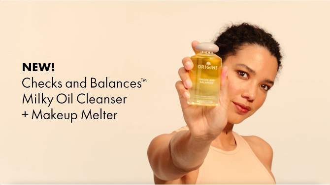 Origins Women&#39;s Checks &#38; Balances Milky Oil Cleanser - 5.07 fl oz - Ulta Beauty, 2 of 5, play video