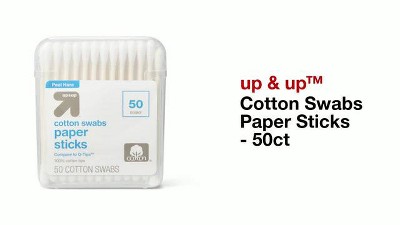 Regular Cotton Swabs Paper Sticks - 500ct - Up & Up™ : Target
