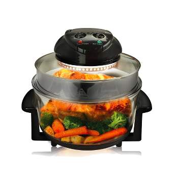 Classic Cuisine 1200W Tabletop Halogen Oven With Air Fryer - 12- To  17-Quart Capacity By Classic Cuisine