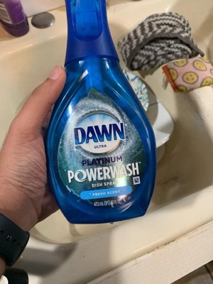 Dawn Platinum Powerwash Spray Free & Clear Refill - 16 Fl Oz : Target