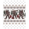 Women's Lost Gods Ugly Christmas Dabbing Bigfoot T-Shirt - 2 of 4