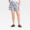 Women's Hello Kitty Graphic Shorts - Light Blue - 2 of 3