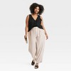 Women's Linen Essential Trouser - A New Day™ - 3 of 3