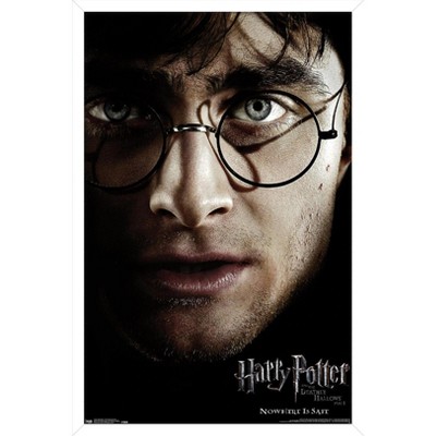 Trends International Harry Potter And The Deathly Hallows: Part 1 - Harry  One Sheet Framed Wall Poster Prints White Framed Version 14.725 X 22.375  : Target