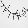 60ct LED Dewdrop Halloween Fairy String Lights Garland Orange - Hyde and EEK! Boutique™ - 3 of 4