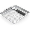 Yukon Glory Wide Grill Basket Set With Clip-On Handle, Perfect For Grilling Fish, Veggies and Meats - image 2 of 4