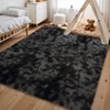 Modern Fluffy Area Rugs for Bedroom Living Room, Plush Soft Thick Fuzzy Shaggy Carpet for Kids Nursery Dorm - 2 of 4