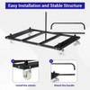 Folding Table Cart, 45.28 x 29.14 Inch Heavy Duty Drywall Sheet Cart Handling Wall Panel, 1500 LBS Panel Dolly Truck - 4 of 4