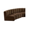 Meridian Furniture,Arc Velvet Modular Sofa - 3 of 4