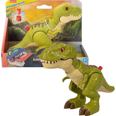 Fisher-Price Imaginext Jurassic World Rebirth Tyrannosaurus Rex Dinosaur Action Figure with Motion