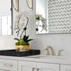 WOWOW 8 in. Widespread Double Handle Bathroom Faucet with Drain Kit - 4 of 4