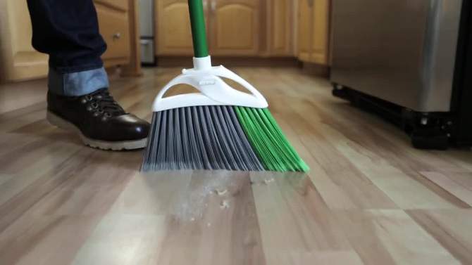 Libman Large Precision Angle Broom with Dustpan, 2 of 5, play video