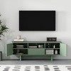 Sapphtopaz Modern TV Stand for TVs Up to 55" with Storage Cabinet&Adjustable Shelves TV Console with Open Shelf&Drawer TV Stand for Living Room - 2 of 4