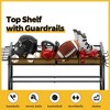 MOEPISY 4 Tiers Sports Equipment Organizer- Ball Storage for Garage - 4 of 4