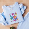 Simply Sage Market S.W.Smiley Sunshine State of Mind Floral Lightweight Garment Dyed Sweatshirt - 3 of 4