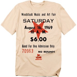 Men's Woodstock Saturday Ticket T-Shirt - 1 of 4