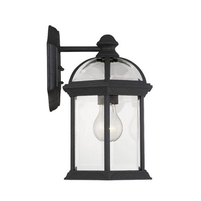 Savoy House Kensington 1 - Light Wall Light in  Textured Black