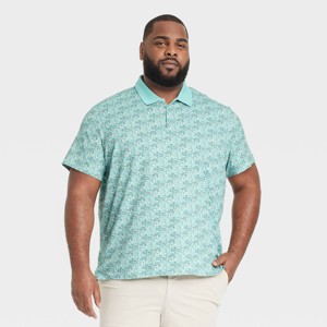 Men's Textured Polo Shirt - All In Motion™ - 1 of 3