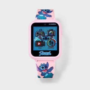 Girls' Stitch Interactive Watch - Pink: Digital Display, Alarm, Calculator, Resin Band - 1 of 3