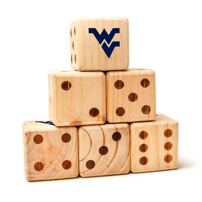 NCAA West Virginia Mountaineers Lawn Bowling Yard Dice