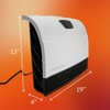 Heat Storm 1500W Phoenix Infrared Space Heater with Remote Control - 4 of 4